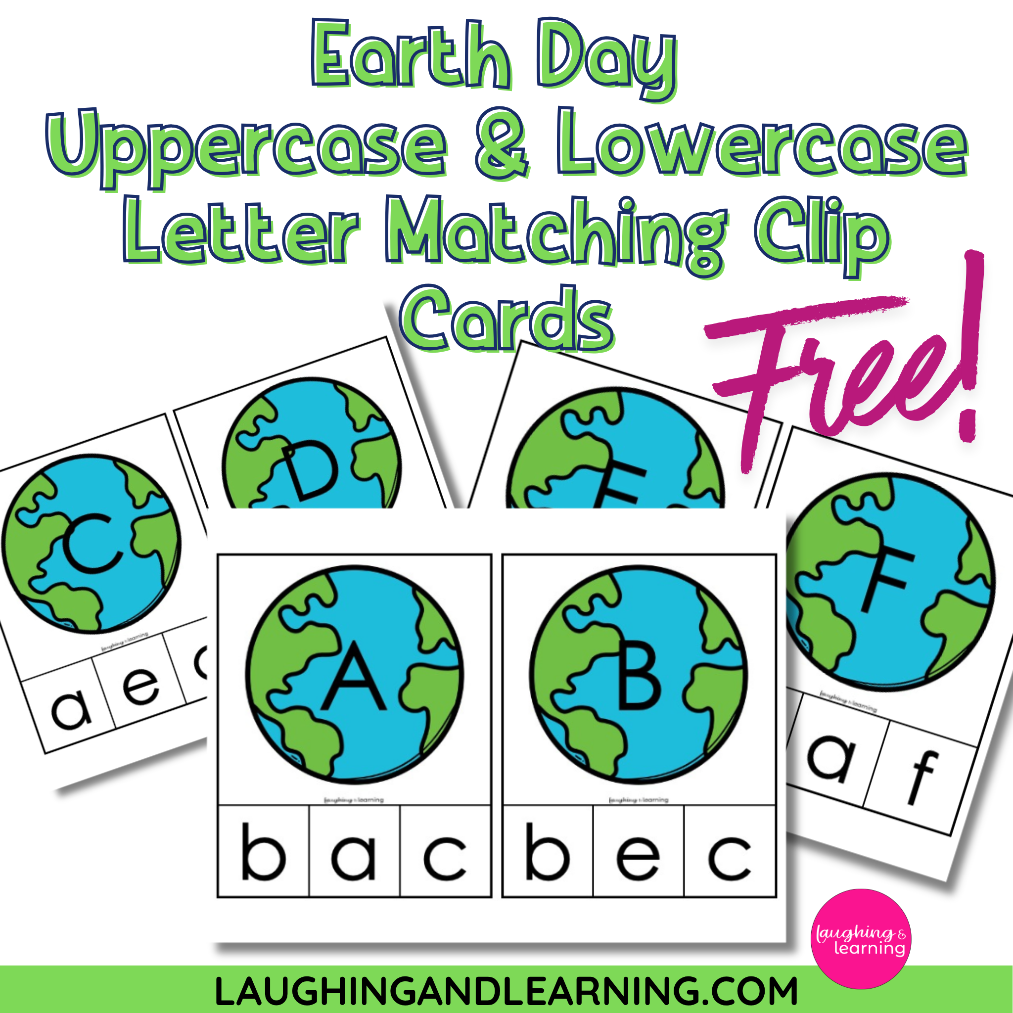 Earth Day Letter Matching