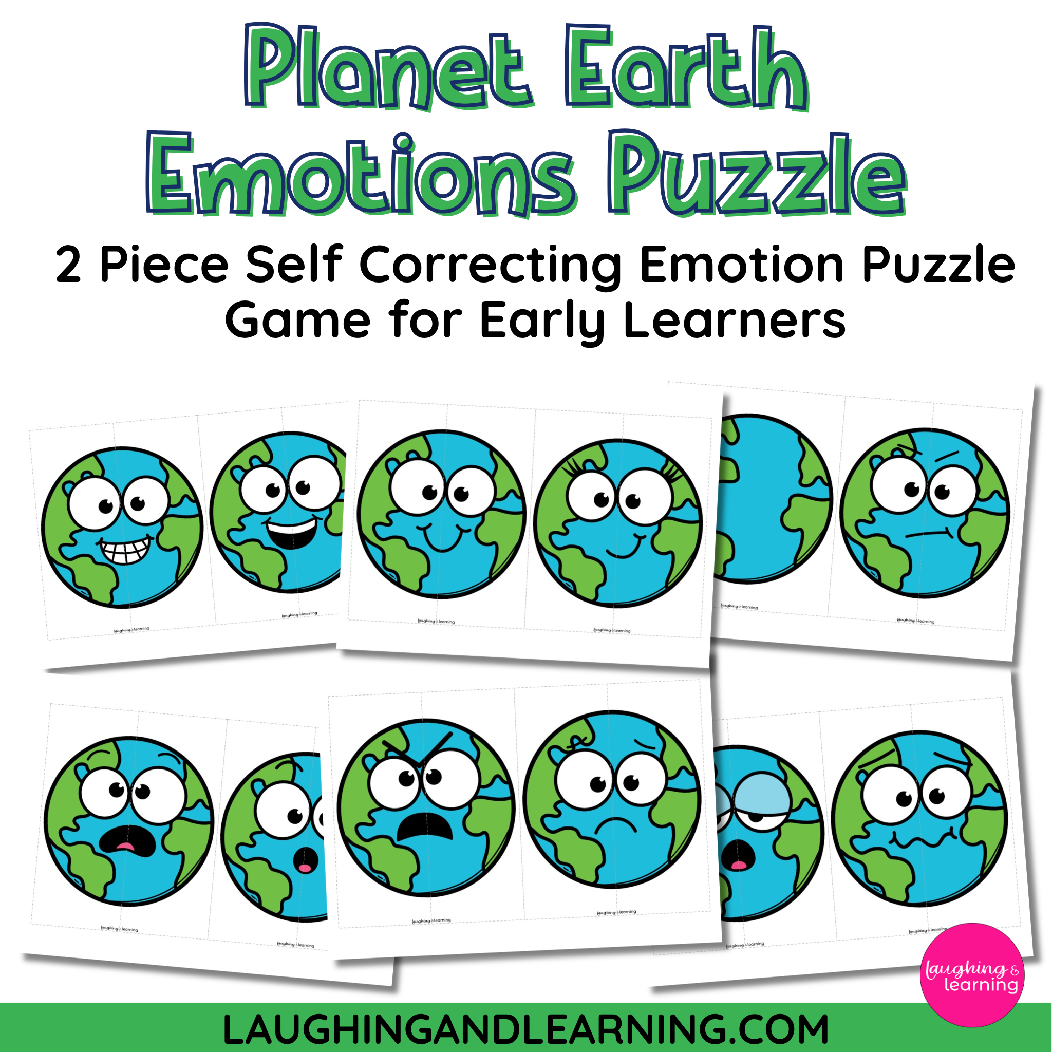 Planet Earth Emotions Puzzle: A Social-Emotional Puzzle for Preschool
