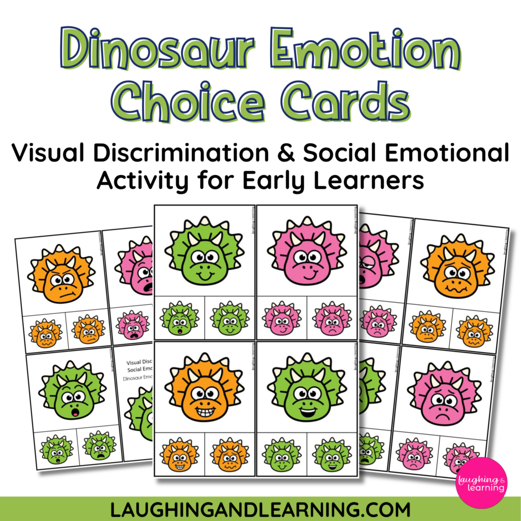 Dinosaur Emotion Choice Cards: A Dinosaur Emotions Activity for ...