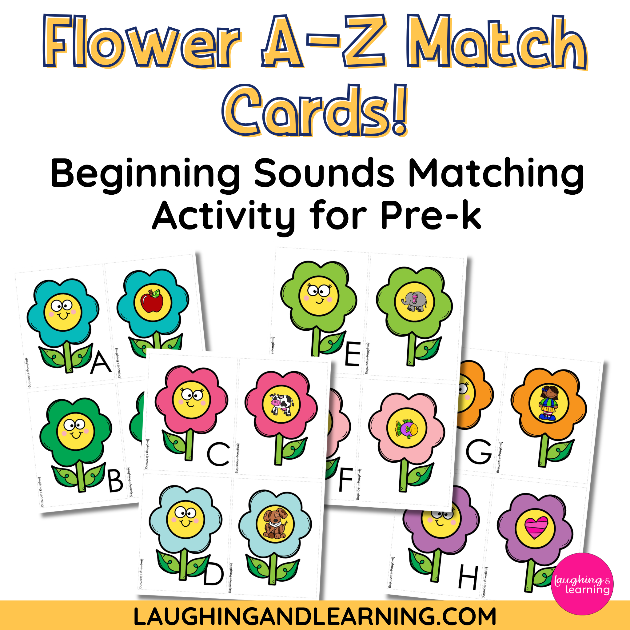Flower Beginning Sounds: A Spring Phonics Centre Kids Will Love