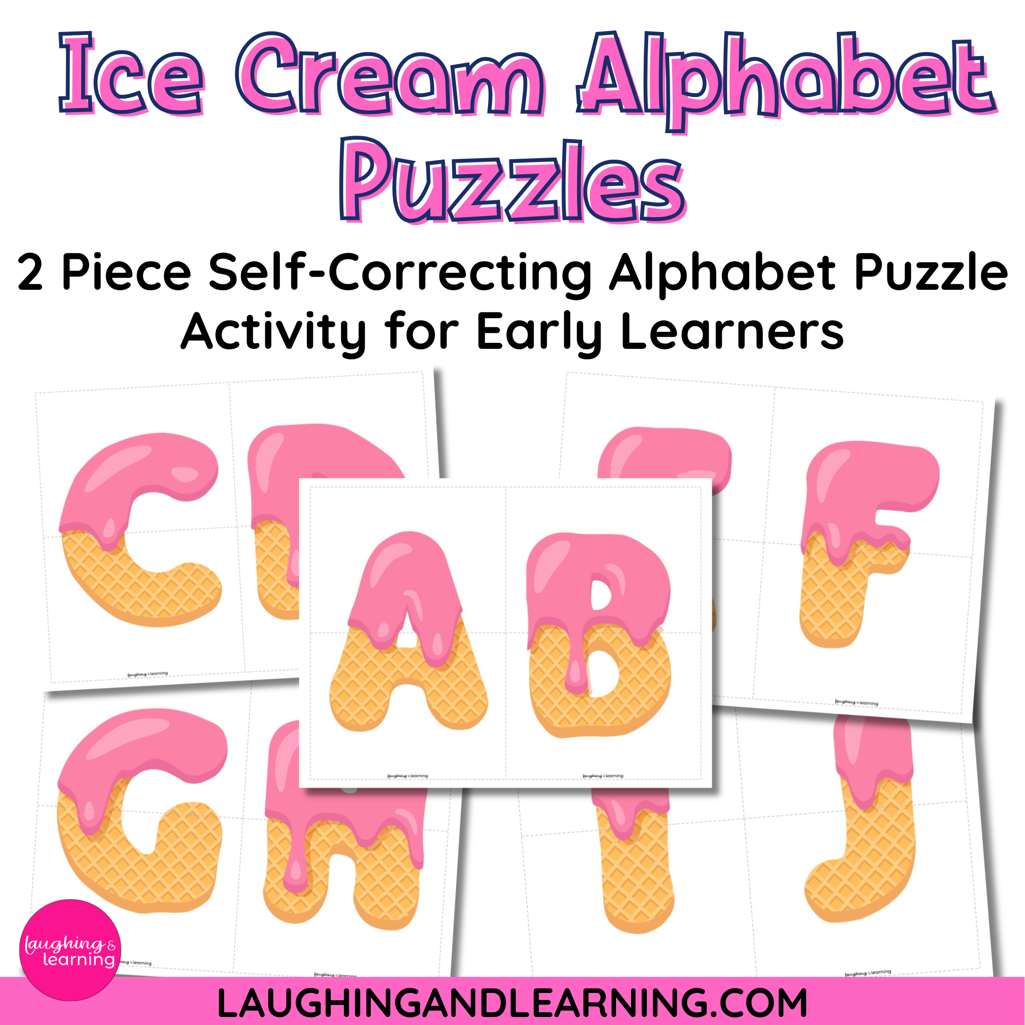 Ice Cream Alphabet Puzzles: A Sweet Way to Build Letter Recognition